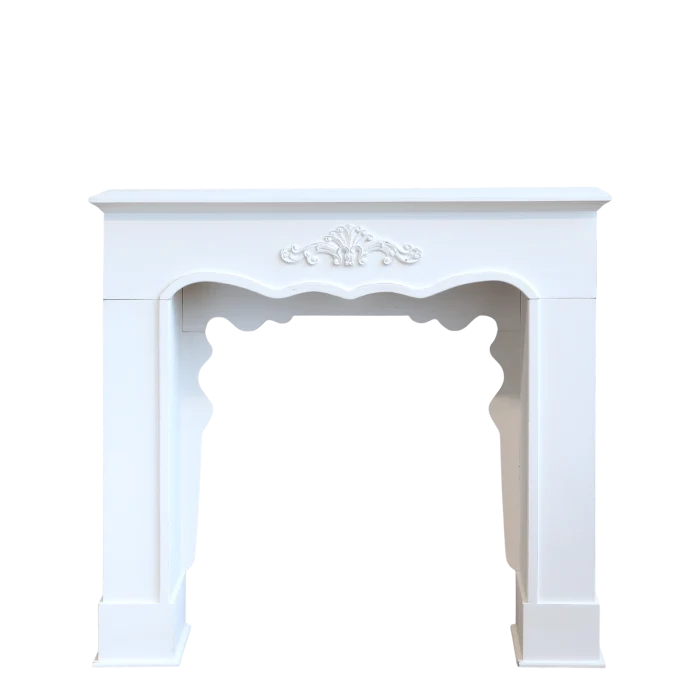 Caminetto francese Bianco antico -Chic Antique