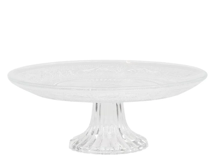 Alzata in vetro con motivo 20 cm -Chic antique