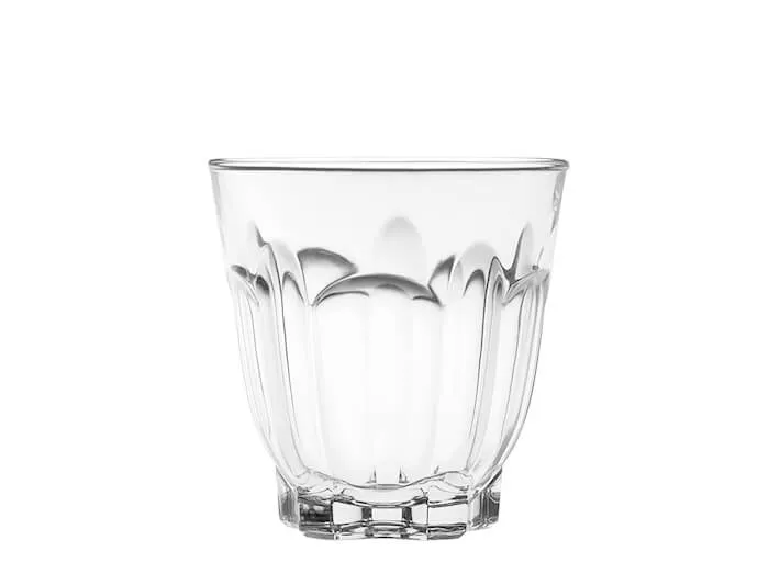 Set di 3 bicchieri in vetro epoque