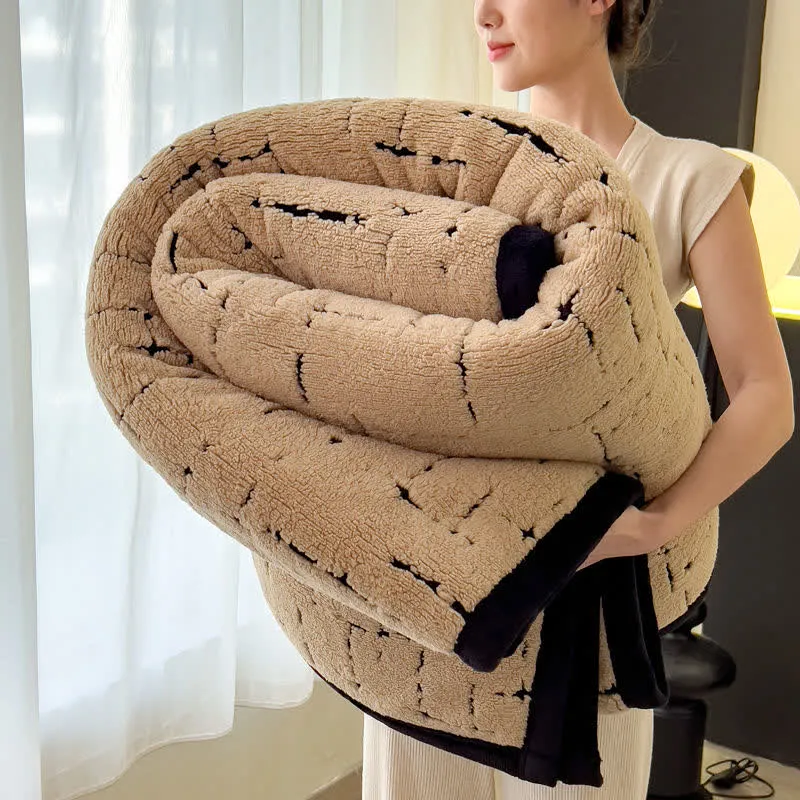 Coperta in peluche semplice e moderna Ownkoti