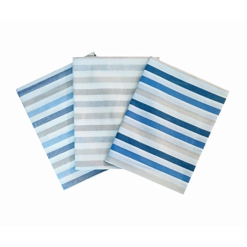 Tovaglia in misto cotone a righe