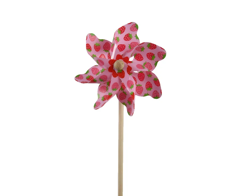 Girandola in plastica fragola stampa indoor e outdoor