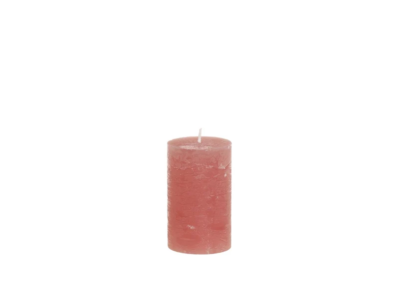 Candela rustica in paraffina lampone 8 cm Chic Antique
