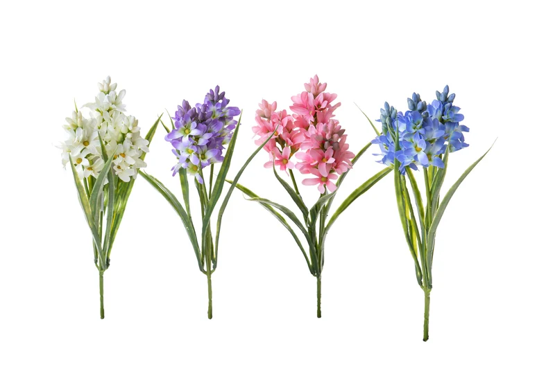 Fiore artificiale Giacinto X 3 H.31 CM