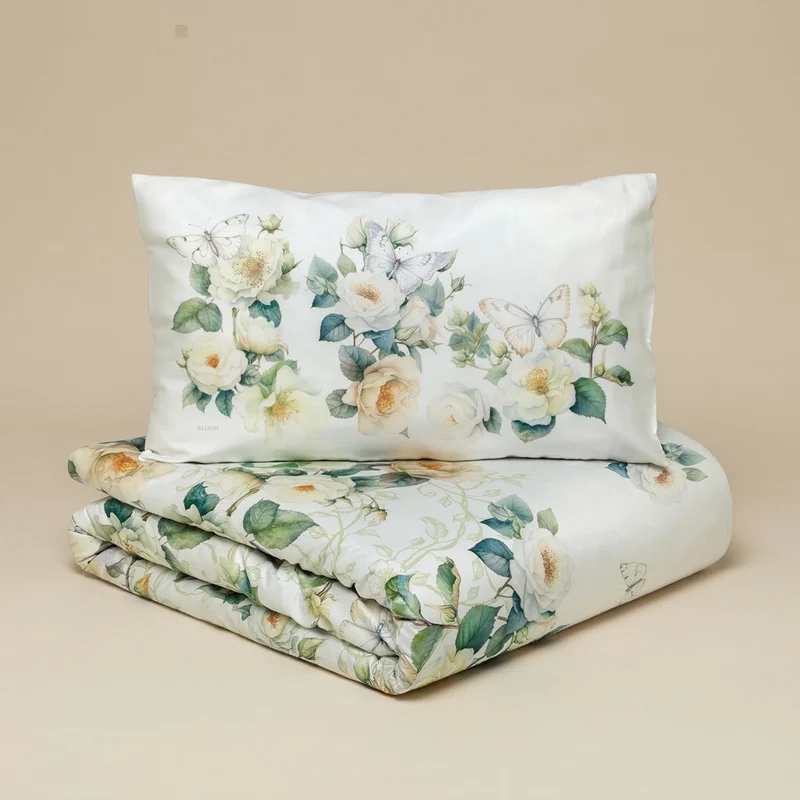 Parure Copripiumino Bloom Tea rose