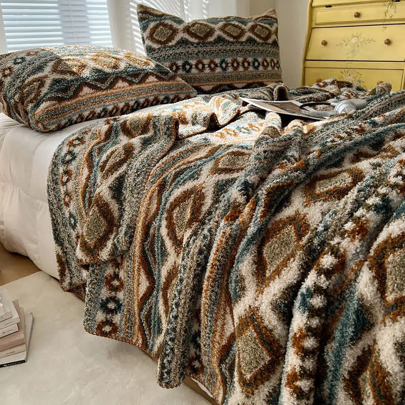 Coperta in pile soffice Bohemien Chic di Ownkoti