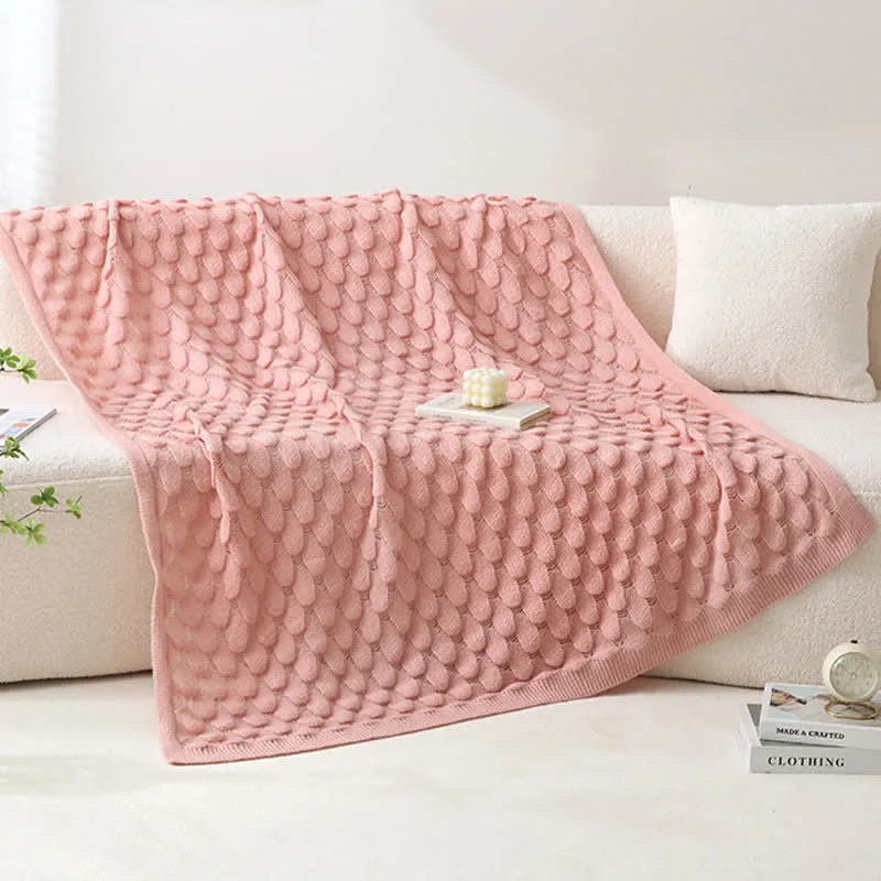 Coperta in maglia testurizzata Ownkoti