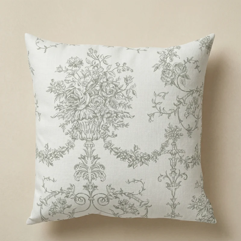 Cuscino Toile de jouy