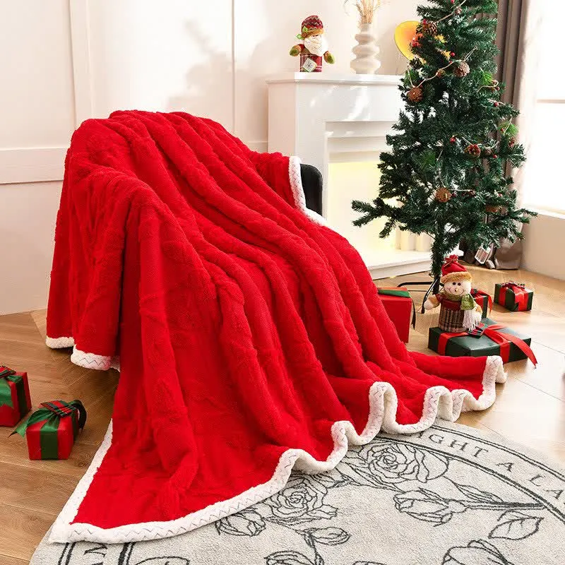 Coperta reversibile con trama a foglia Ownkoti