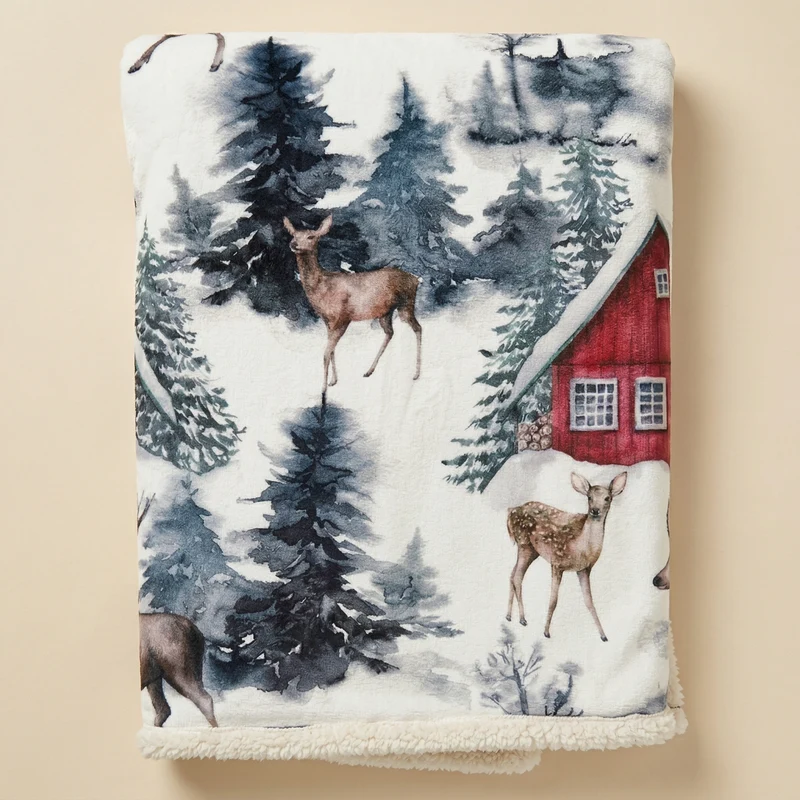 Plaid sherpa Rudolph