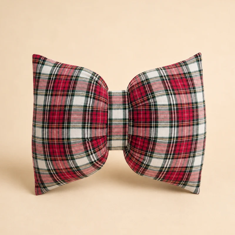 Cuscino fiocco Ralph tartan