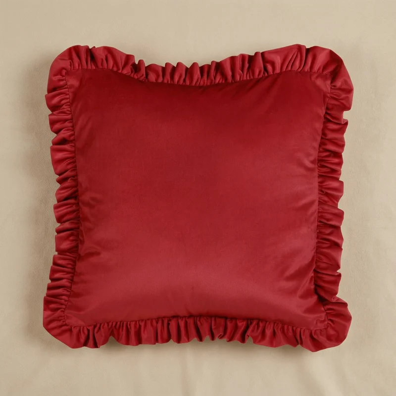 Cuscino rosso Morbido Sonno rosso