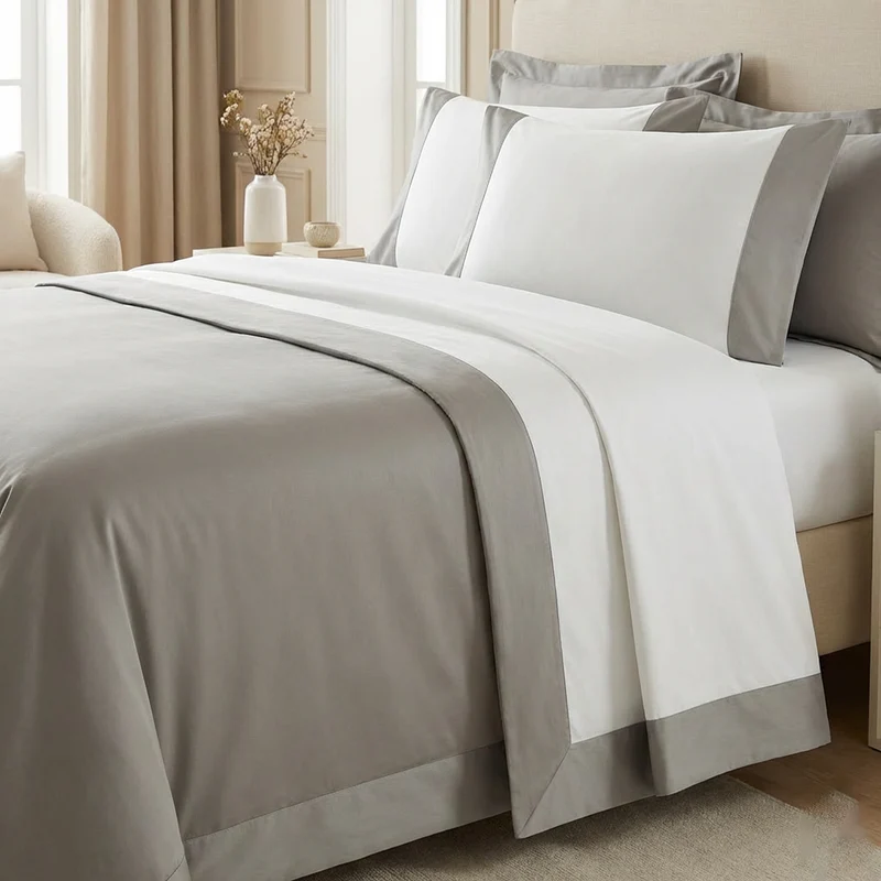 Completo letto 2 piazze Balza grigio