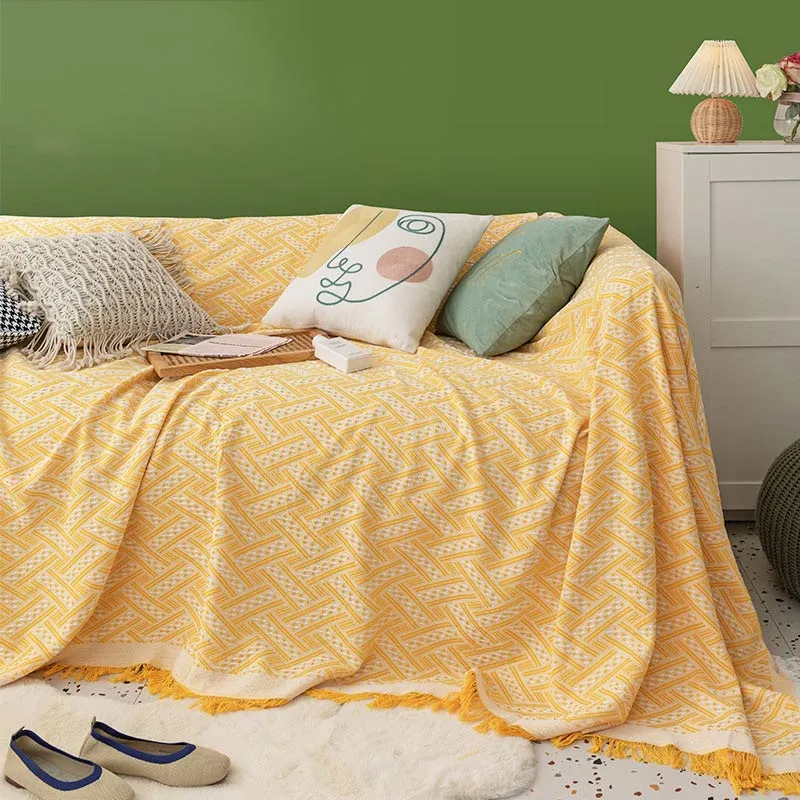 Copridivano reversibile con coperta morbida a nappa Ownkoti