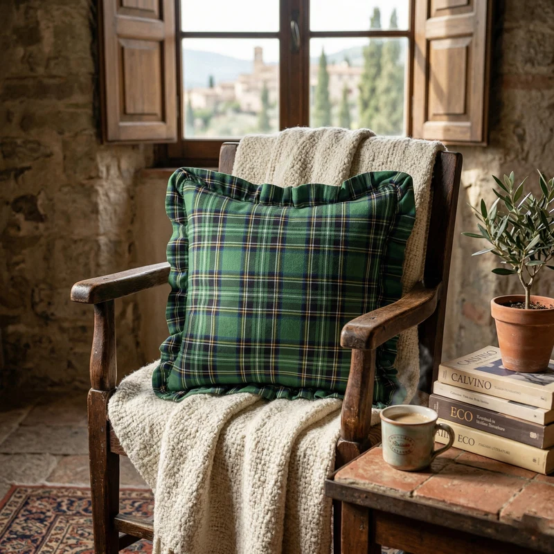 Cuscino Madison Avenue verde