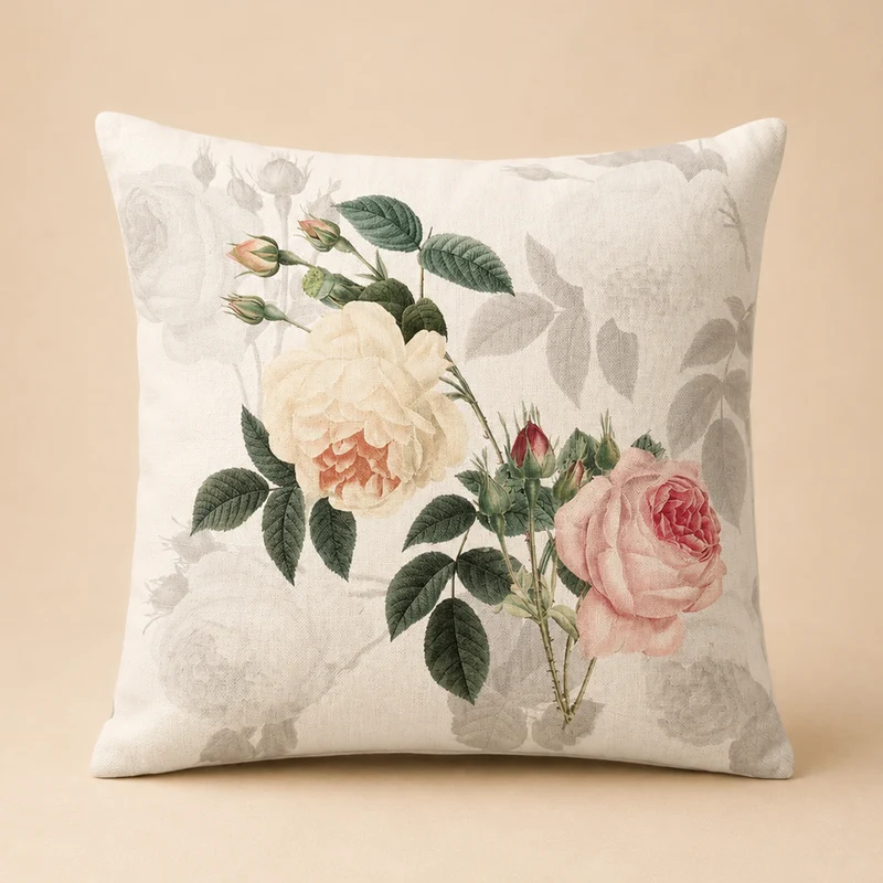 Cuscino "Rose del Borgo"