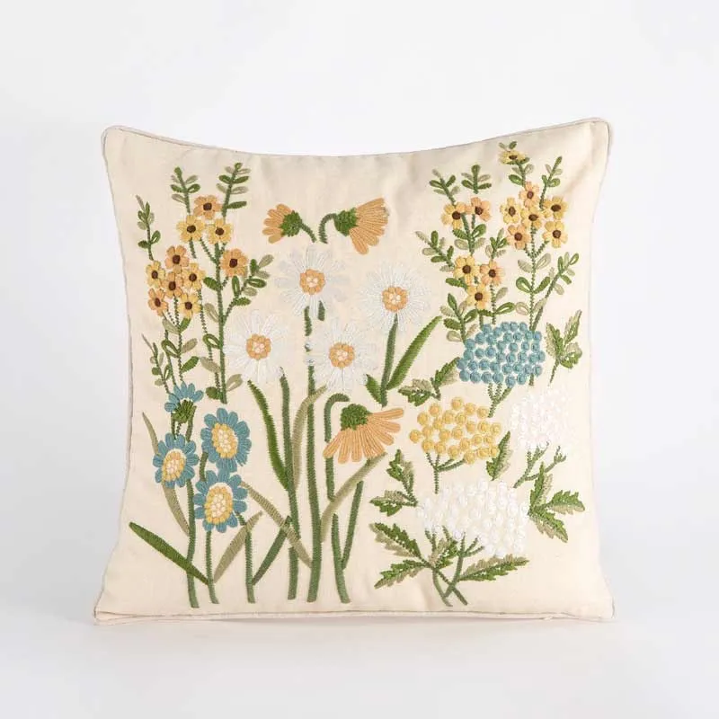 Federa per cuscino con motivo floreale vintage Ownkoti